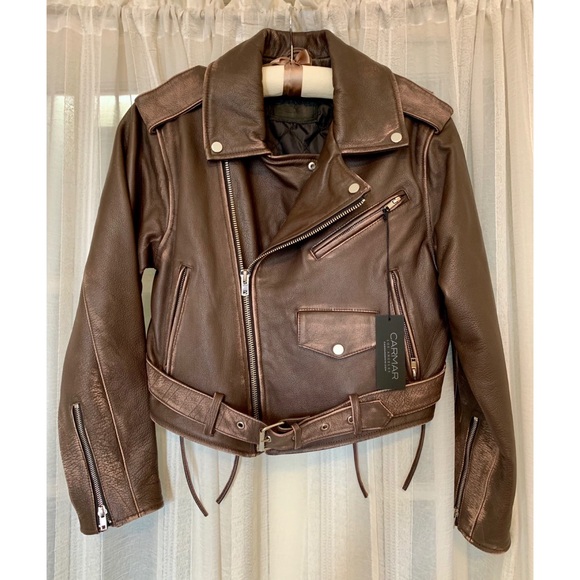 Coats | Carmar Leather Jacket 